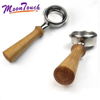 

Bottomless coffee handle nuova nova general 58 mm solid wood bottomless handle espresso machine