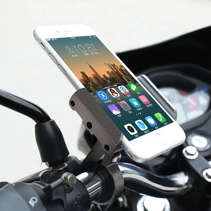 Vmonv мотоциклетный велосипедный держатель для телефона для iPhone 8 X XR samsung S8 мобильный телефон мото велосипед Руль Клип Стенд gps кронштейн