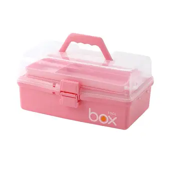 

Home Multi-Layer Medical Box Portable First Aid Medical Case Emergency Storage Box Medical Tool Debris Storage Box