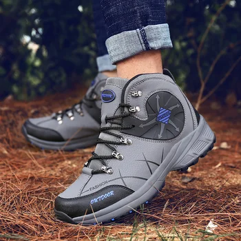 

Autumn And Winter Outdoor High Men's Boots Fashion Trend Multi-purpose Boots Hiking Camping Must-have Men's Shoes Safety Shoes