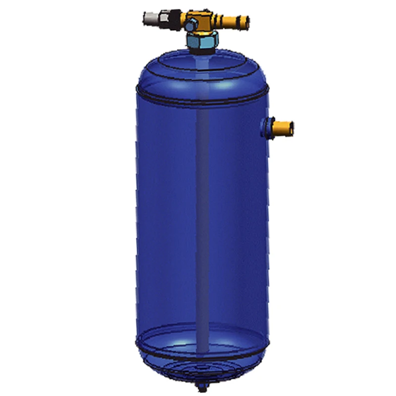 8L liquid coolant reservoirs is used to store this refrigerant during