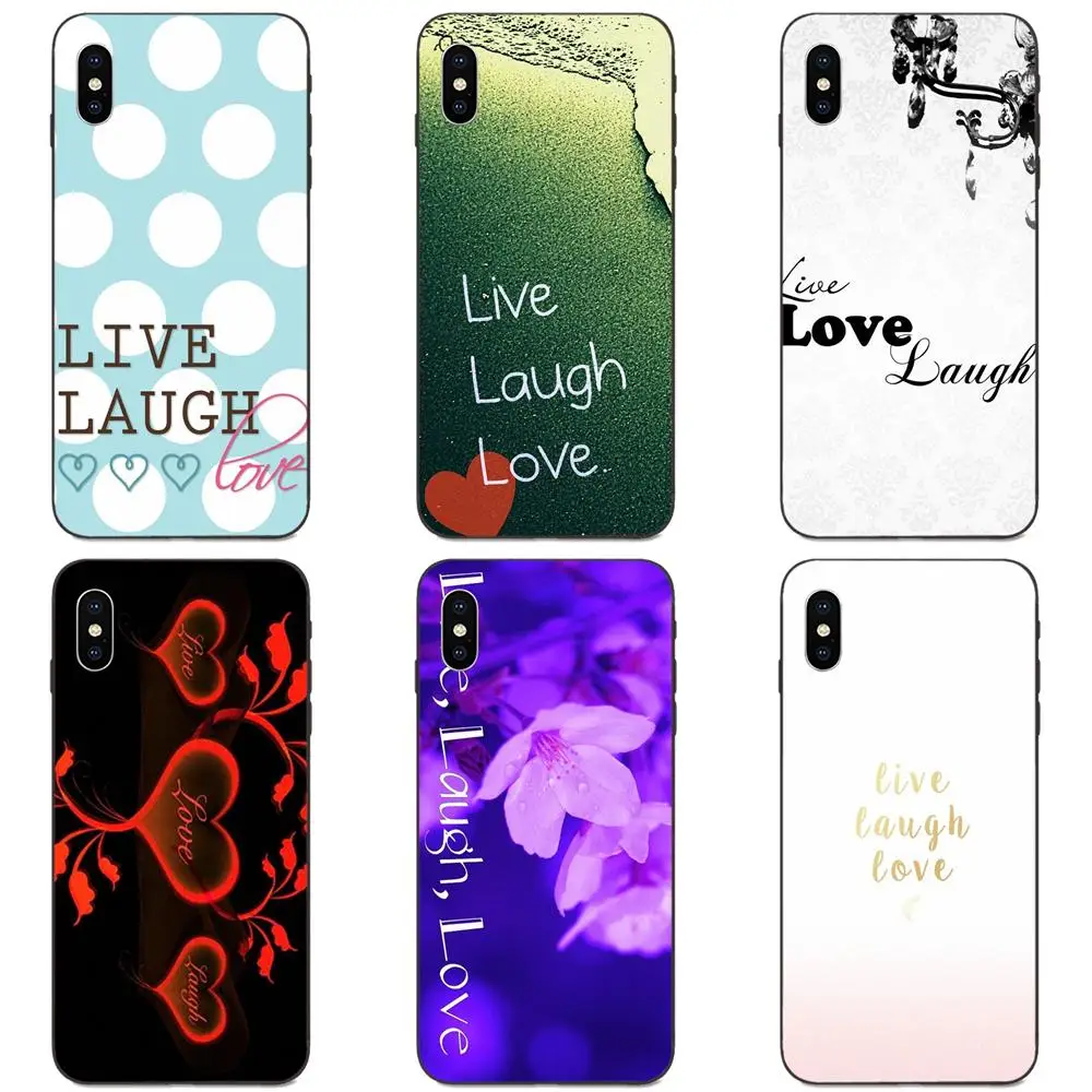 Love Laugh Live For Huawei Mate 9 10 20 P8 P9 P10 P20 P30 Lite Mini Play Pro P smart Plus Z 2017 2019 Soft TPU Capa Coque | Мобильные