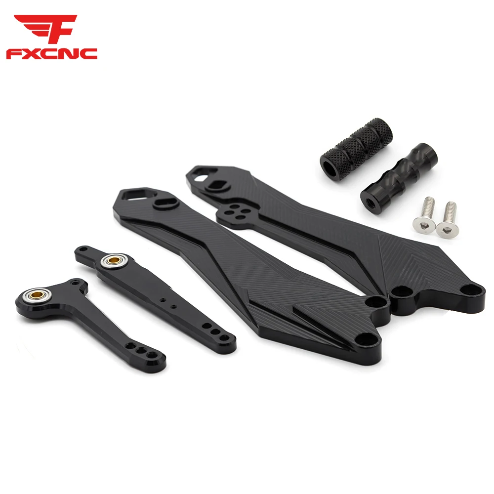 

For Kawasaki ZR 800 ABS ZR800 2013-2016 CNC Aluminum Alloy Motorcycle Rearset Footrest Footpeg Pedal Foot rest Accessories Part