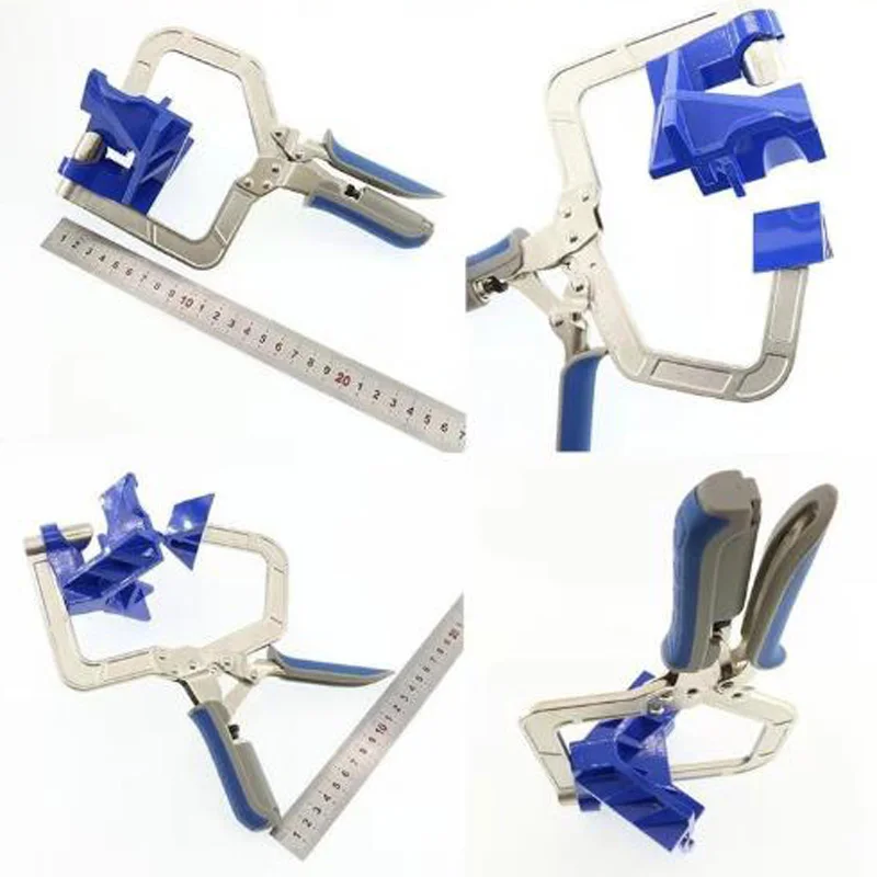 

2pcs Corner Clamp Set Right Angle Clip Woodworking Tool Vises Handheld