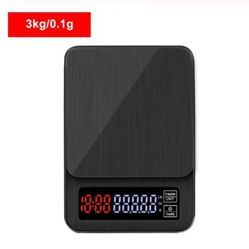 

Mini LCD Digital Electronic Drip Coffee Scale With Timer Household Drip Scale 4 Units Of Conversion: G, Oz, Lb, Ml, Or G / Ml