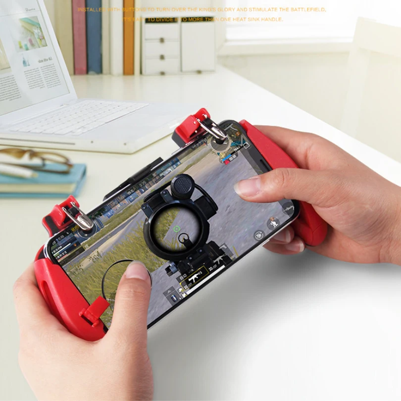  Gamepad Controller Stretchable Game Joystick for PUBG Game Fire Button Aim Key Shooter Trigger with