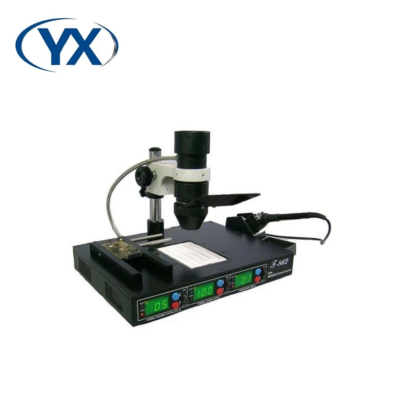 

Б/у станция для ремонта bga IRDA SMD & BGA, станция для ремонта T862 машина для сборки печатных плат
