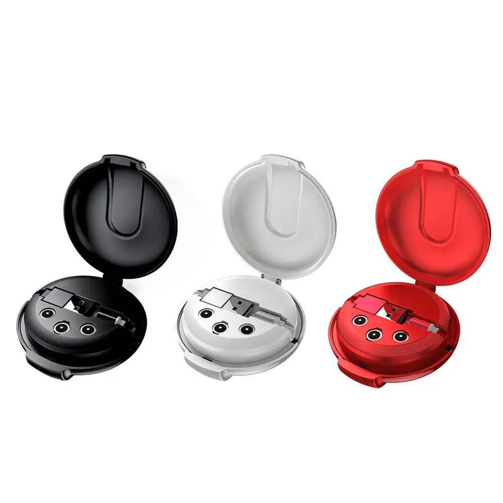 

Micro USB ABS Connector Android Mobile Phone Universal Retractable Triple Data Cable 3 In 1 Charger Type C Power
