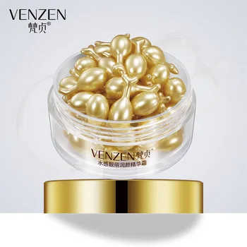 

Vatican water feels beautiful moisten placenta capsule essence small chicken leg particles moisturize shrink pores 60pcs/bottle