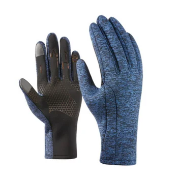

New Sports Waterproof Riding Gloves Winter Plus Velvet Mountaineering Riding Touch Screen Warm Gloves
