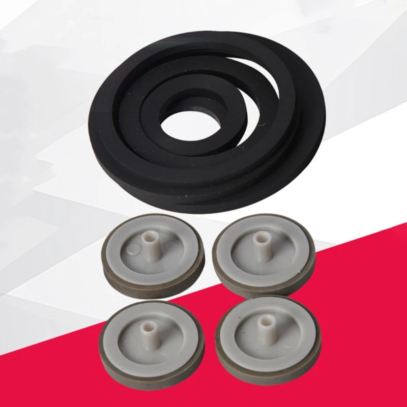 1-4mm Thickness Idle Wheel Belt loop Idler Rubber Ring For Cassette Deck Recorder Tape Stereo Audio Player | Электроника