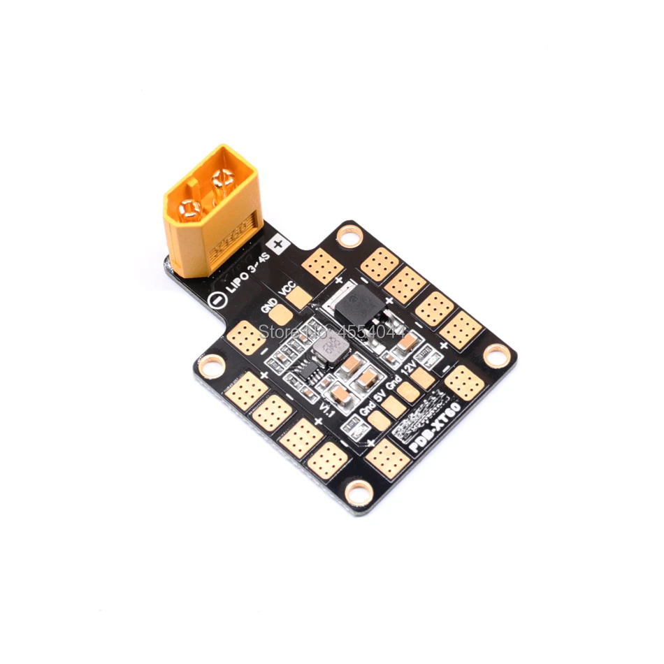 Matek системы PDB XT60 W/ BEC 5V & 12V 2oz медь для радиоуправляемого вертолета FPV