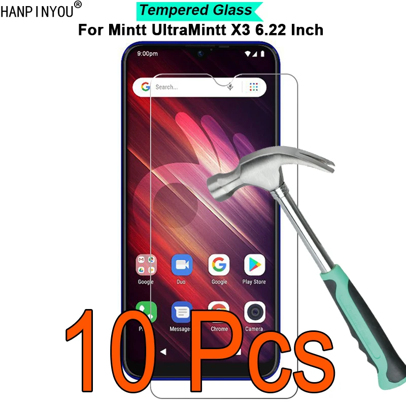 

10 Pcs/Lot For Mintt UltraMintt X3 9H Hardness 2.5D Ultra-thin Toughened Tempered Glass Film Screen Protector Protect Guard