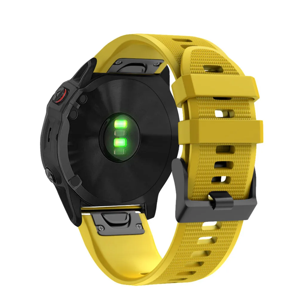 Силиконовый ремешок для часов с быстросъемным ремешком для Garmin Fenix 6X/Fenix 6XPro