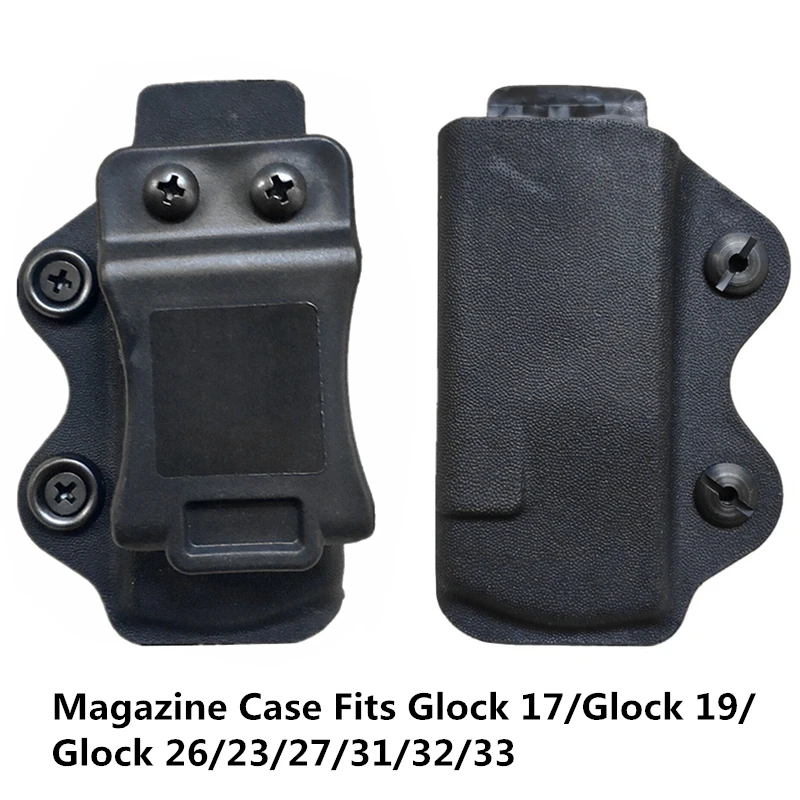 Magazine Case IWB Тактический KYDEX Стиль пистолет кобура правый Glock 17 22 31 Glock 43 внутри скрытый чехол для пистолета чехол для журналов Glock - Цвет: Magazine Case