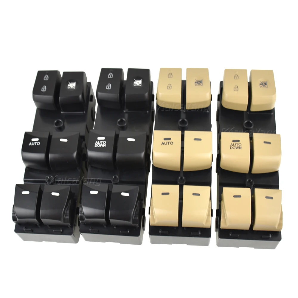 HighendPowerWindowMasterLifterSwitchButton935704V00093575