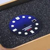NEW Blue 28.5mm Watch DIAL  FOR 7S26 0020 SKX007 WATCH accessories ► Photo 3/4