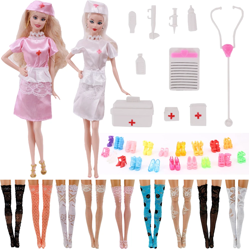 Vestido de Barbie de 30 cm, conjunto de 16 unids/set, Envío Gratis para  11,8 pulgadas, Accesorios de ropa de Barbie, juguetes para niñas, regalo de  cumpleaños|Muñecas| - AliExpress