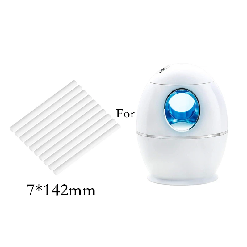 

10Pcs/Pack 7*142mm Humidifier Filter Replacement Cotton Sponge Stick for Usb Humidifier Aroma Diffuser Mist Maker Air Humidifier
