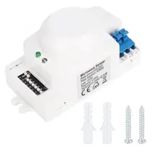 220-240V Motion Sensor Light Switch SK-600 5.8GHz HF System LED Microwave 360 Degree Radar Body Motion Detector