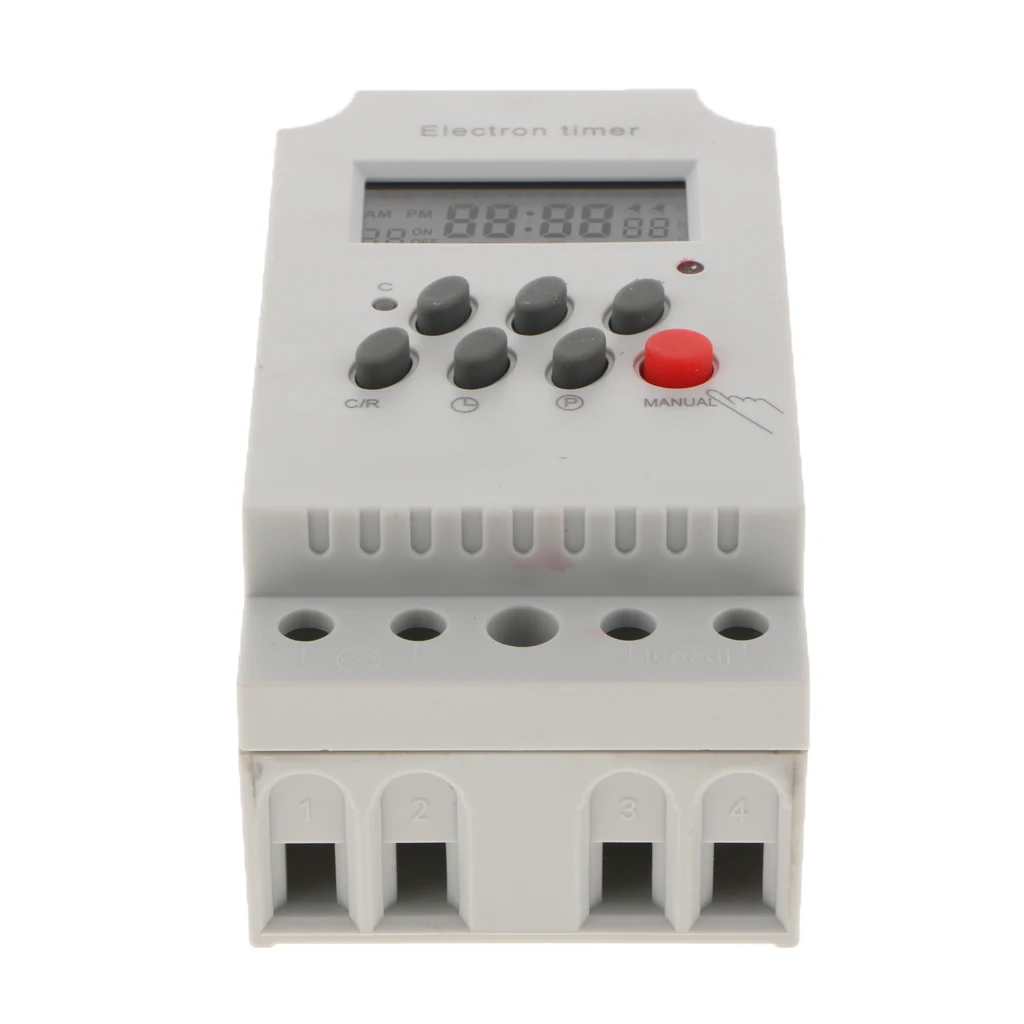 Programmable LCD Digital Intermediate Relay Timer Switch Relay 12V