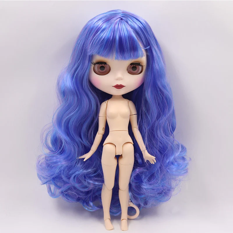 ICY Nude Blyth пользовательские куклы № BL7216/6208 светильник розовый микс Voilet белый цвет кожи 1/6 bjd, pullip, licca, jerryberry - Цвет: B nude doll