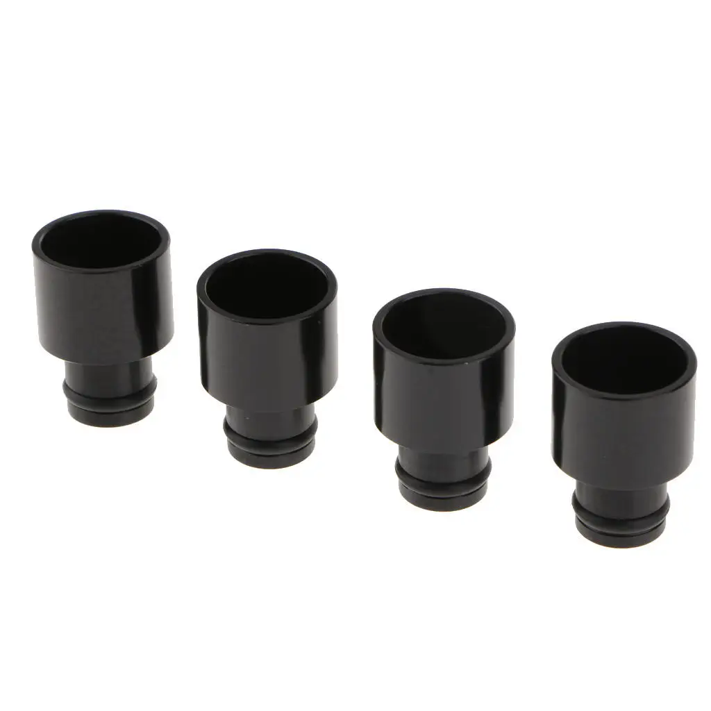 4 Pieces Fuel Injector Top Hat Adapters for Honda Acura B16 B18 D16Z