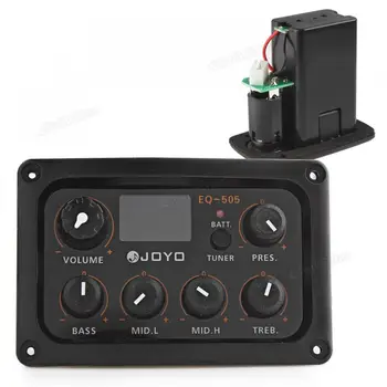 

Guitar Pickups Digital 5 Band EQ LCD Display Pickup Preamp & Tuner for Guitar