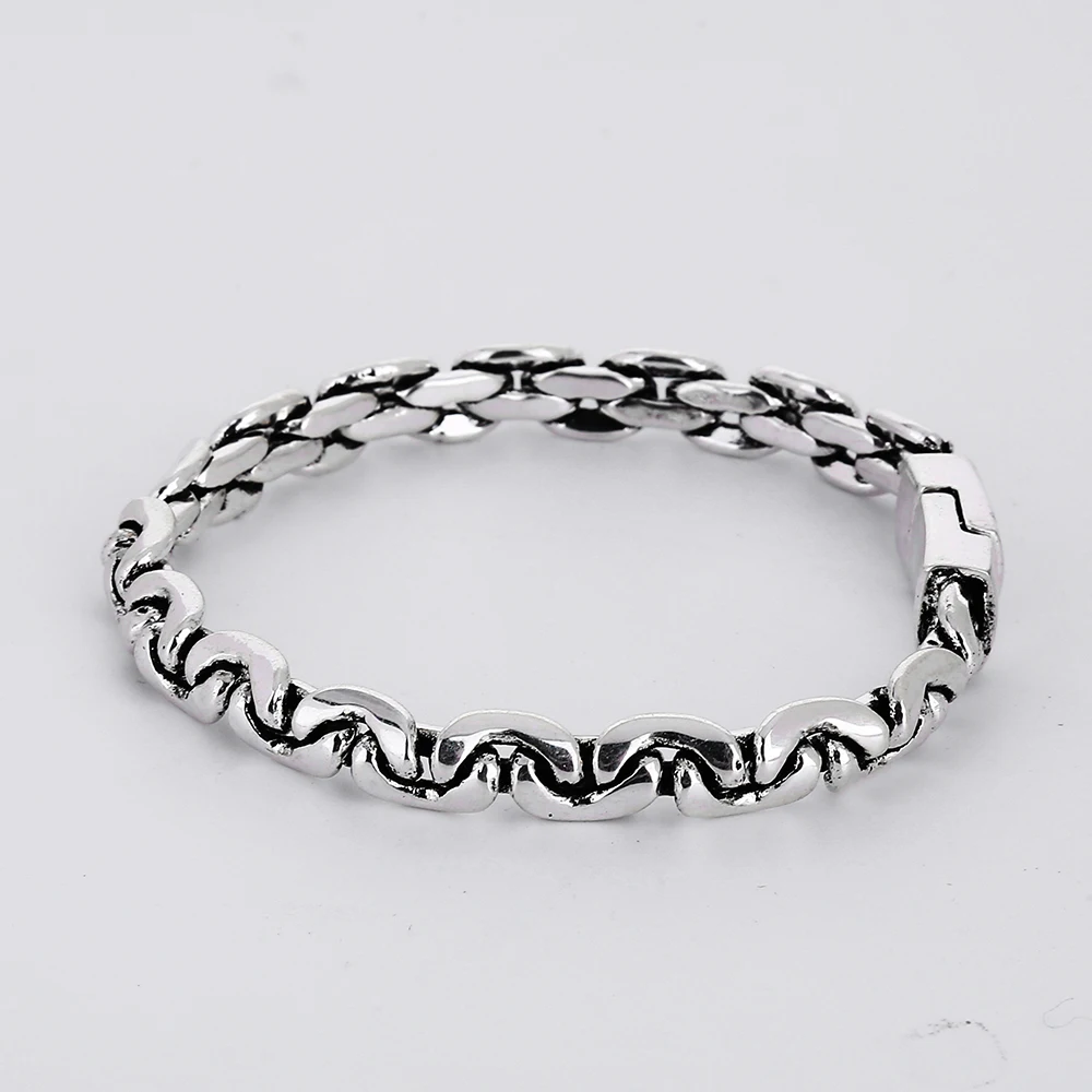 Панк европейский стиль браслет Высокое качество Мотор велосипед цепь цвет: