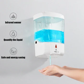 

Contact-free Hanging Antibacterial Hand Sanitizer With Automatic Induction Soap Liquid (not Charged)