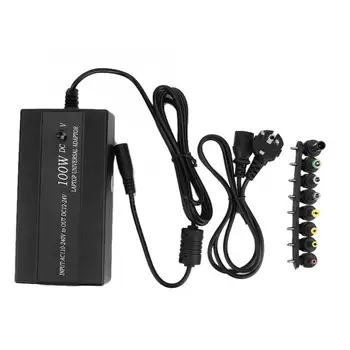 

SSTH-505D Car & Home Charger Power Supply with 8 Adaptive Port for Laptop EU Plug 110-240V USB Power Supply