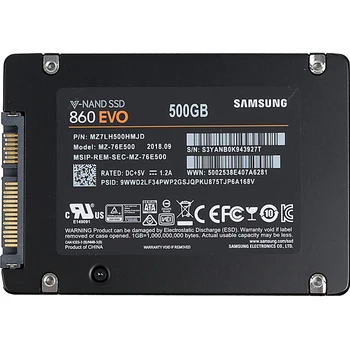 

SSD SAMSUNG 860 EVO MZ-76E500BW GB