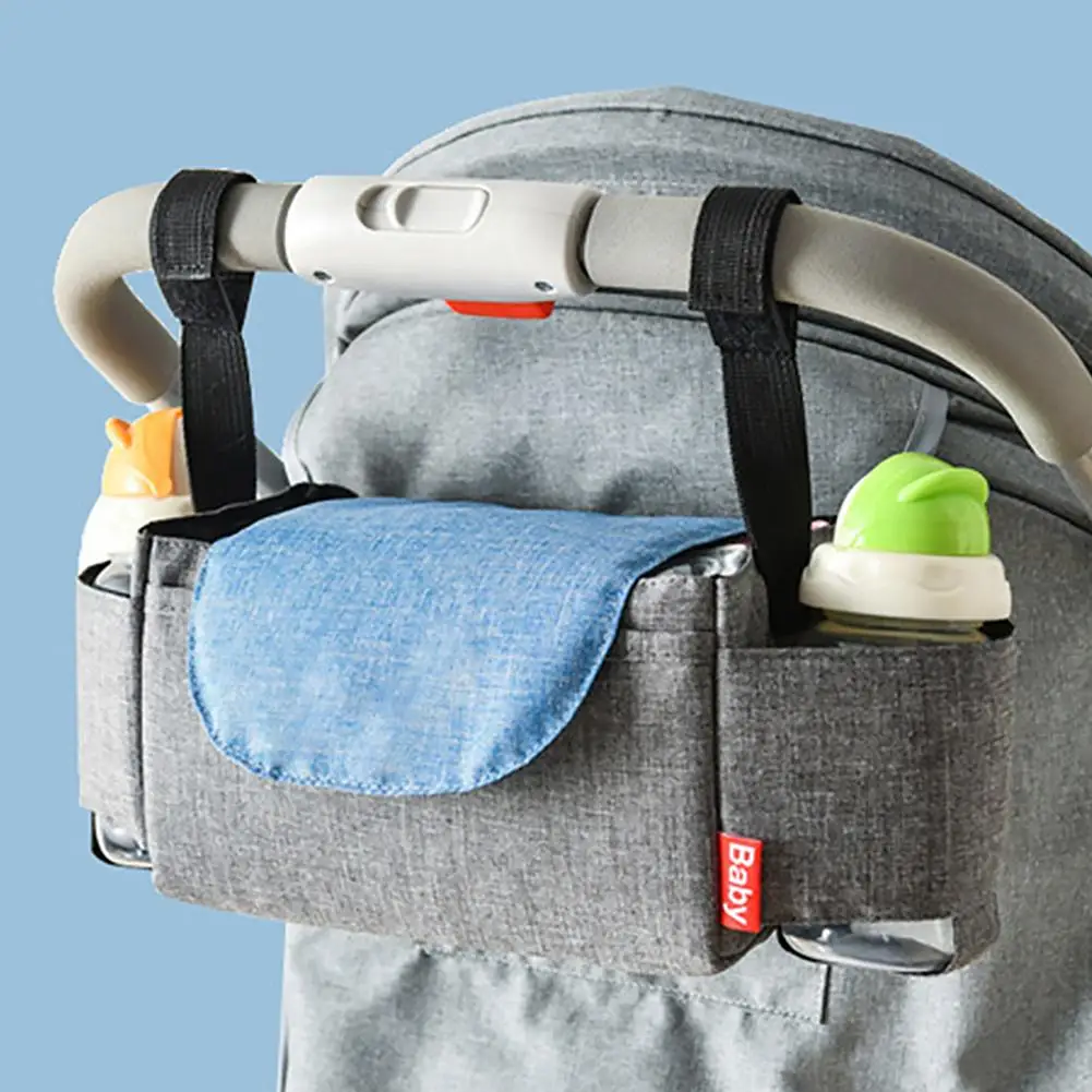 Hot Sales Diaper Bag Baby Stroller Hanging Bag Large Capacity Carriage
