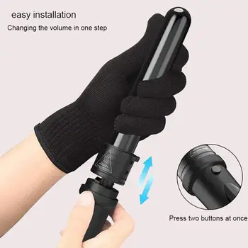 

Hair Culer Roller Accessories Curling Iron Wand Waver Ceramic Hair Tool Tourmaline Professional Barber Styling T9C8