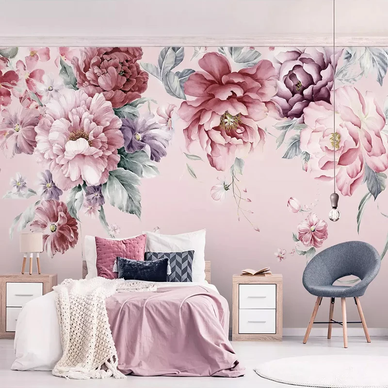 Custom-Any-Size-Mural-Wallpaper-Modern-Pastoral-Flowers-Hand-Painted-Photo-Wall-Paper-Living-Room-Wedding (2)
