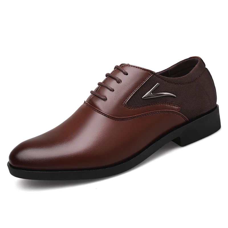 38-48 Мужская официальная обувь Удобная стильная деловая официальная обувь для мужчин#8812