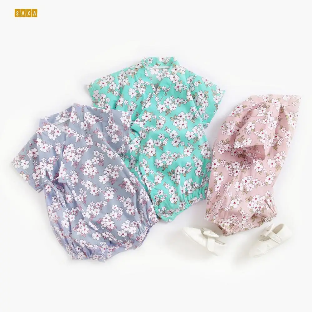 Одежда для маленьких девочек летний банный халат из 100% хлопка детский комбинезон