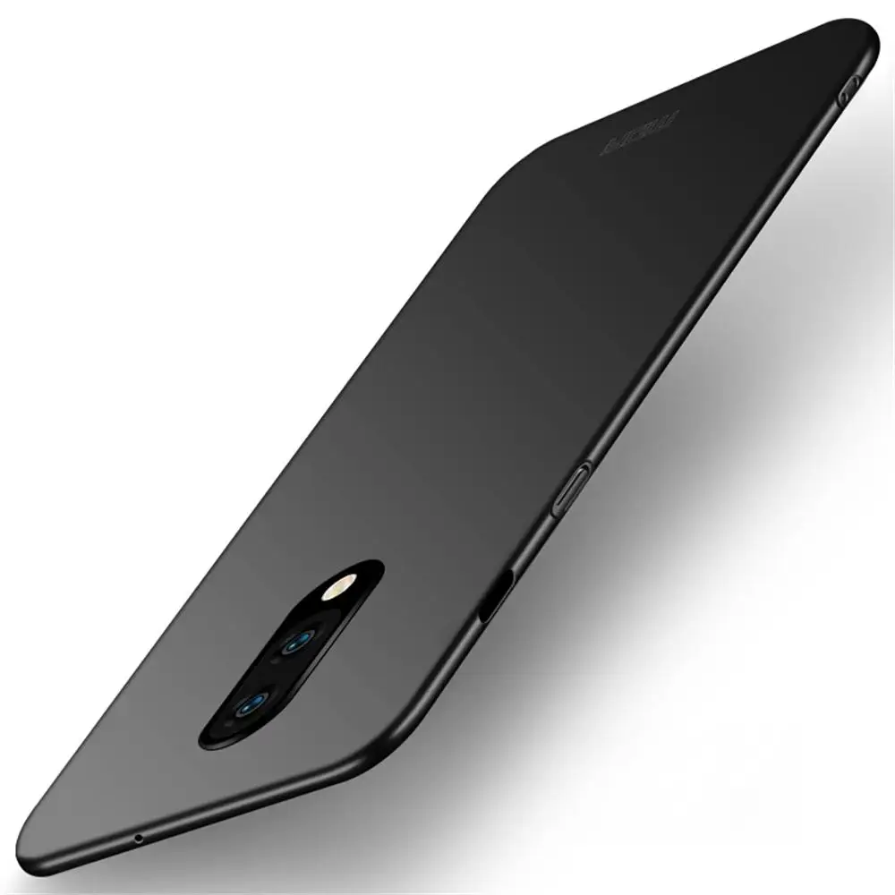 MOFI матовый ПК Жесткий Чехол для OnePlus 6 7 Fundas Couqe чехол для OnePlus 7 Pro сотовый телефон смартфон - Цвет: black for OP 7