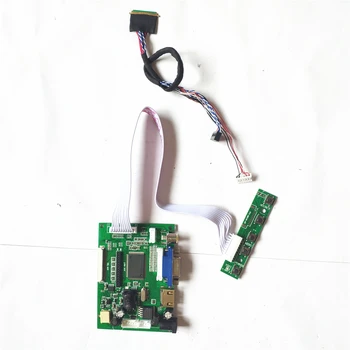 

For B133XW03 V.0/V.1/V.2/V.3/V.4/V.5 LCD screen 1366*768 WLED LVDS 40-Pin 13.3" HDMI+VGA+2AV display control drive card DIY kit