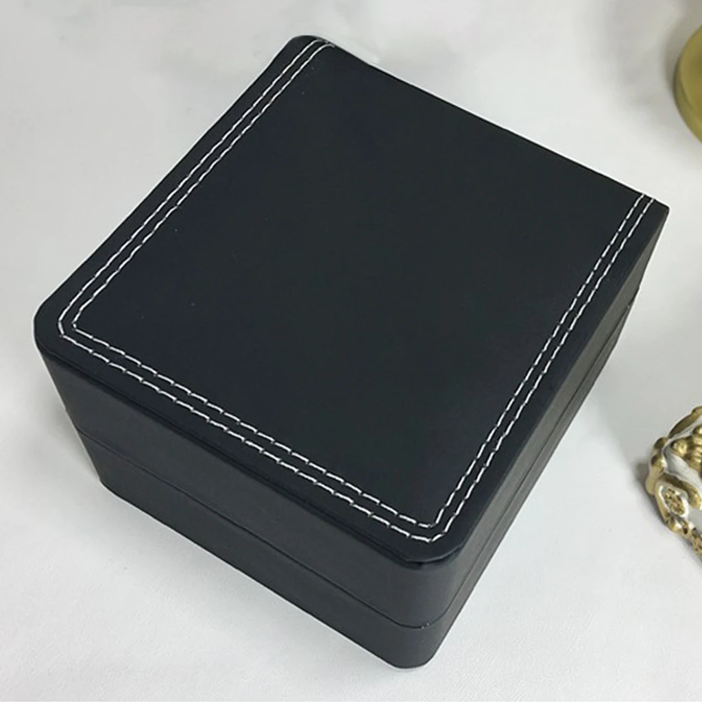 

Luxury PU Leather Single Watch Box Showcase Watch Bangle Bracelet Display