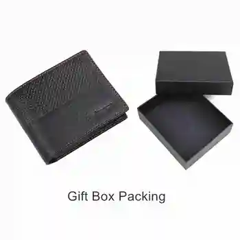 

Genuine Leather RFID Vintage Wallet Men Short Wallets with Card Holders Walet Man Purse R-8147A-1