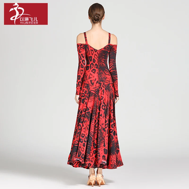 New ballroom dance competition dress dance ballroom waltz dresses standard dress women S9043