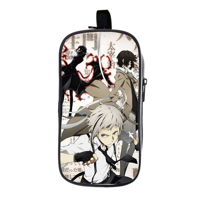 Anime Bungou Stray Dogs Season 3 Backpack for Teenage Girls Boys Travel bags Atsushi Dazai Chuya student school Book Bags - Цвет: 27