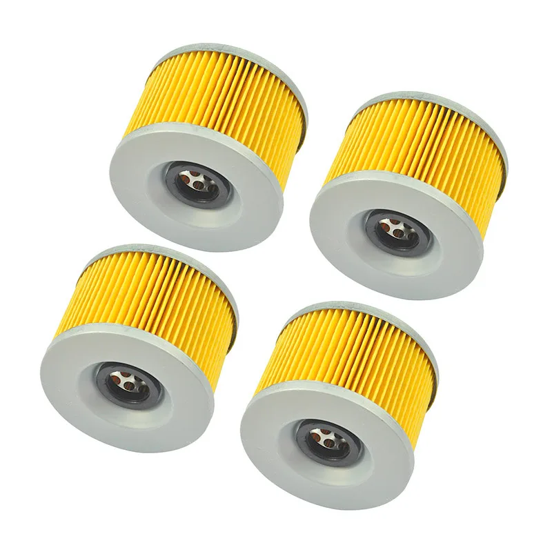 4pc Motorcycle Oil Filter For Kawasaki EL250 EX250 GPX250R Ninja Z400