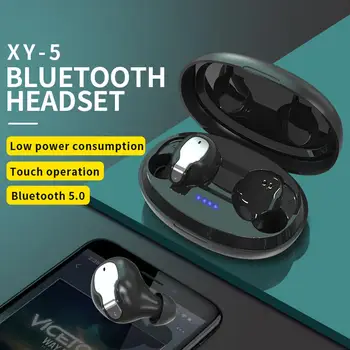 

XY-5 Touch Bluetooth Earphone True Wireless Stereo Sport Headphone TWS HD Calls Bluetooth Headset No Delay Game Earphone
