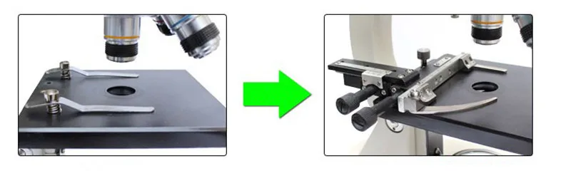 Металлическая подвижная линейка универсальная Механическая подвижная сцена с X-Y направлением движения для биологического микроскопа с шкалой чтения