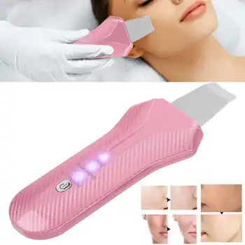 

Face Skin Scrubber Pore Cleaning Peeling Machine Ultrasonic Exfoliating Skin Care Tools