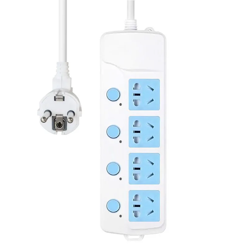 

Power Strip UK US AU Europe EU Plug to China Socket Outlet Individual Switch Contorl Power 1.5/3/5 Extension Socket 10A 250V