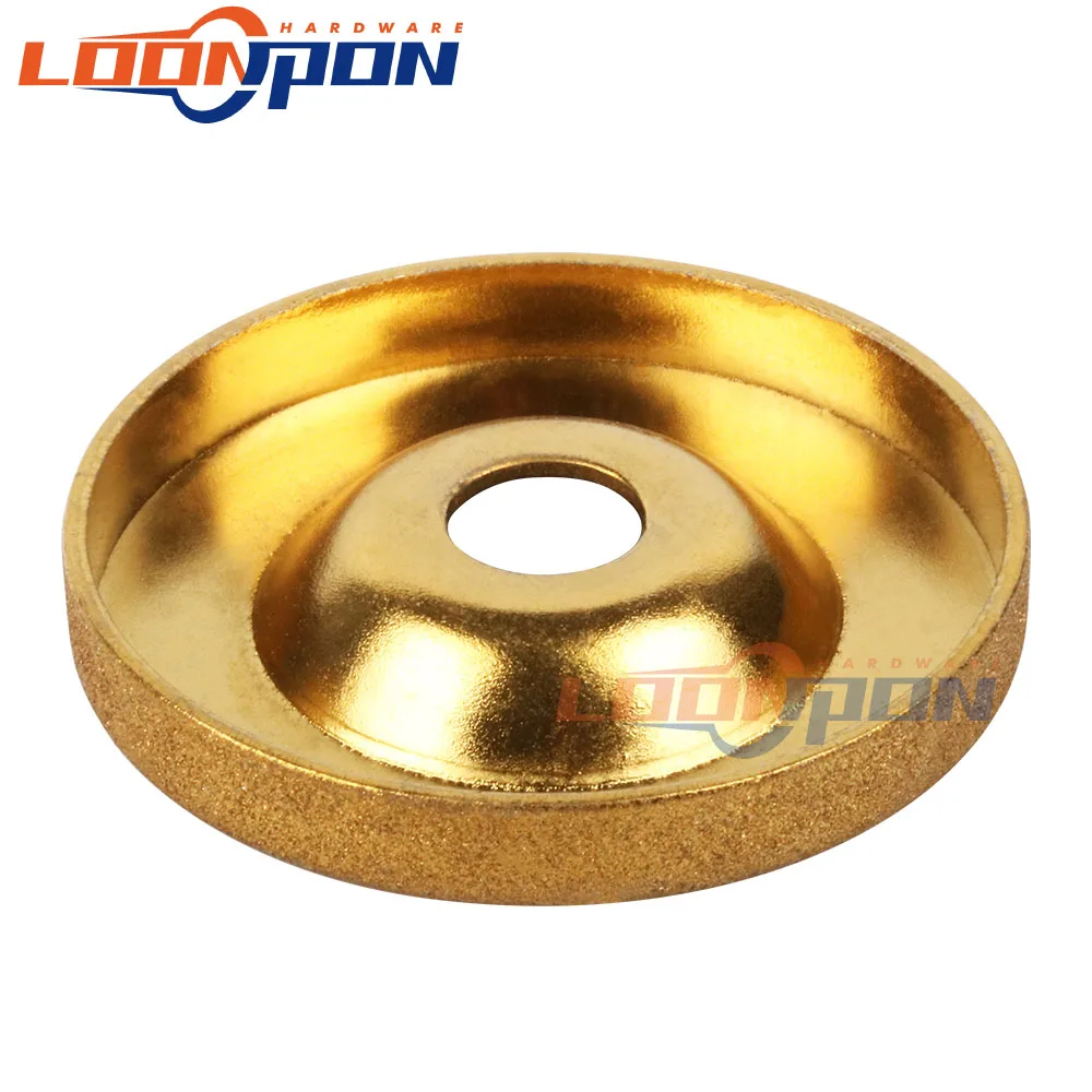 50mm Diamond Grinding Wheel Cup Gold Circle Grinder Stone Cutting Rotary Tool for Quick Removal Or Trimming 1-15pcs 150Grit