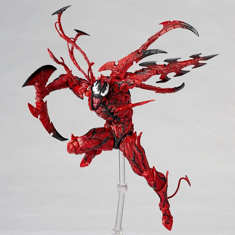 Yamaguchi Revoltech Venom Carnage X-men Росомаха Дэдпул гамбит Магнето Бэтмен Капитан американская Гвен Человек-паук фигурка